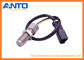 Durable Komatsu Electrical Parts / 125-2966 3064 3066 Engine Excavator Speed Sensor For  318B 320B